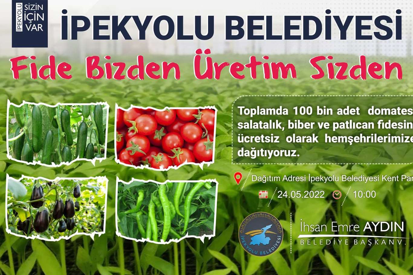 Van'da ücretsiz fide dağıtımı yapılacak Van'da ücretsiz fide dağıtımı yapılacak